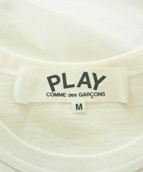 PLAY COMME des GARCONS（プレイコムデギャルソン）Tシャツ・カットソー 白 サイズ:M メンズ/2200725002060