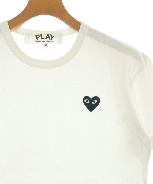 PLAY COMME des GARCONS（プレイコムデギャルソン）Tシャツ・カットソー 白 サイズ:M メンズ/2200725002060