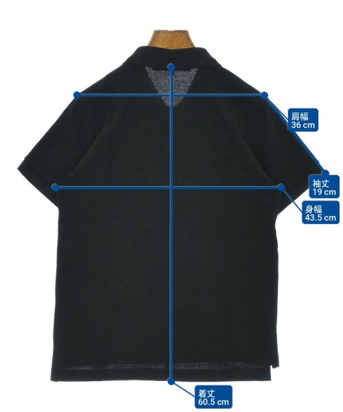 PLAY COMME des GARCONS（プレイコムデギャルソン）ポロシャツ 黒 サイズ:L レディース/2200725023058