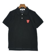 PLAY COMME des GARCONS（プレイコムデギャルソン）ポロシャツ 黒 サイズ:L レディース/2200725023058