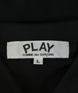 PLAY COMME des GARCONS（プレイコムデギャルソン）ポロシャツ 黒 サイズ:L レディース/2200725023058