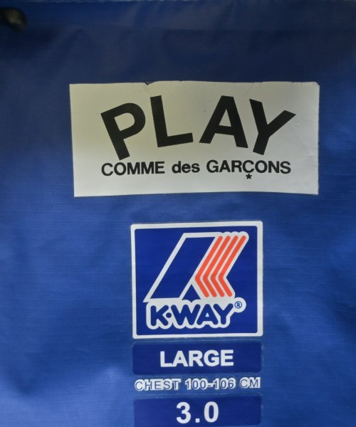 PLAY COMME des GARCONS（プレイコムデギャルソン）マウンテンパーカー 青 サイズ:L メンズ/2200725152048