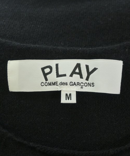 PLAY COMME des GARCONS（プレイコムデギャルソン）ニット・セーター 黒 サイズ:M メンズ/2200725152086