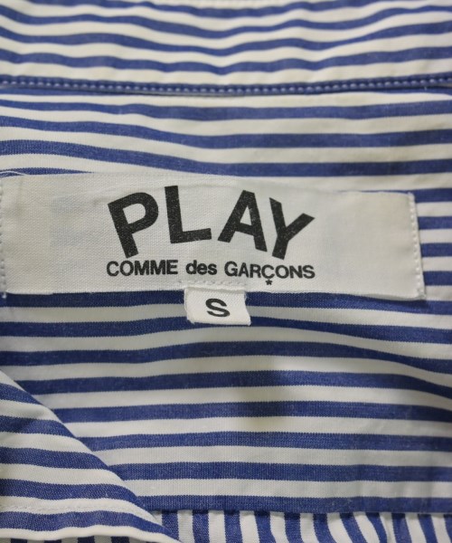 PLAY COMME des GARCONS（プレイコムデギャルソン）カジュアルシャツ 紺 サイズ:S レディース/2200726342073
