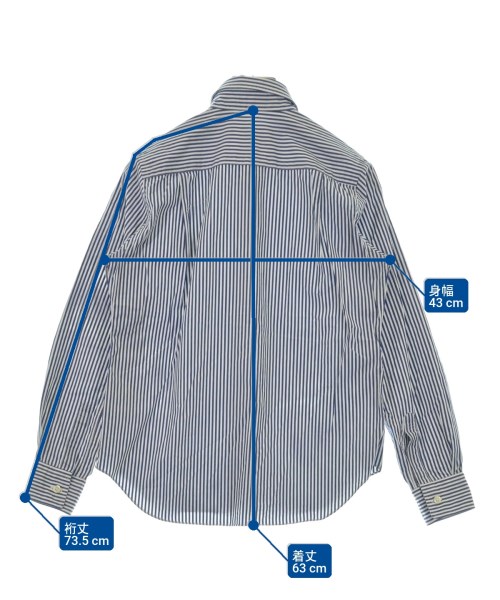 PLAY COMME des GARCONS（プレイコムデギャルソン）カジュアルシャツ 紺 サイズ:S レディース/2200726342073