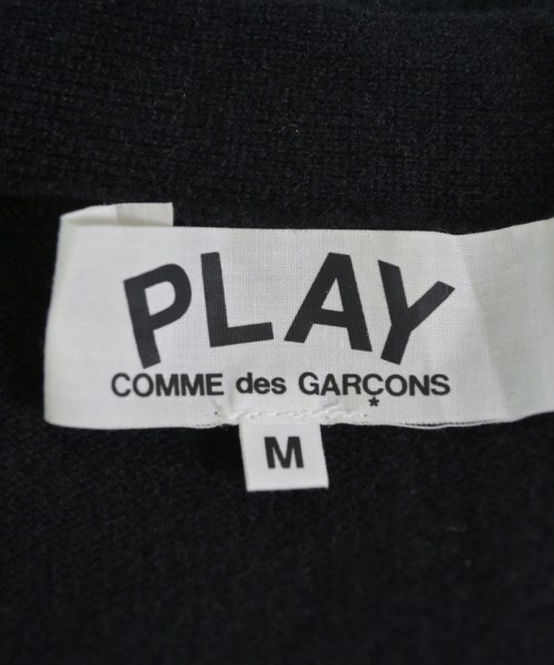 PLAY COMME des GARCONS（プレイコムデギャルソン）カーディガン 黒 サイズ:M レディース/2200726744037
