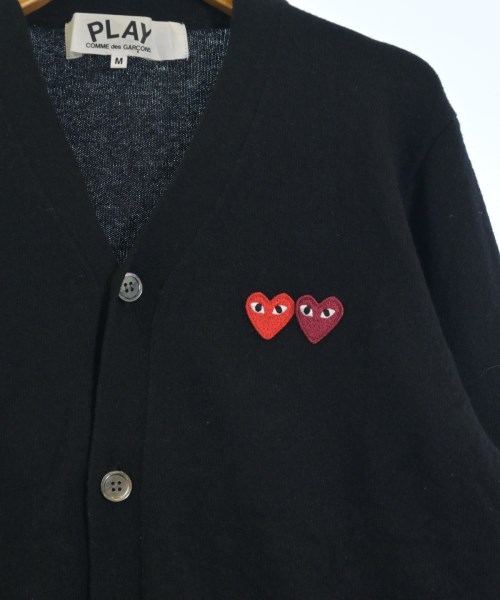 PLAY COMME des GARCONS（プレイコムデギャルソン）カーディガン 黒 サイズ:M レディース/2200726744037