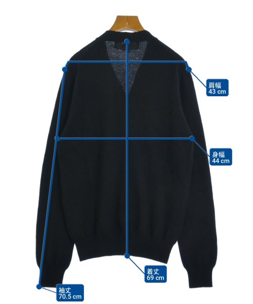 PLAY COMME des GARCONS（プレイコムデギャルソン）カーディガン 黒 サイズ:M レディース/2200726744037