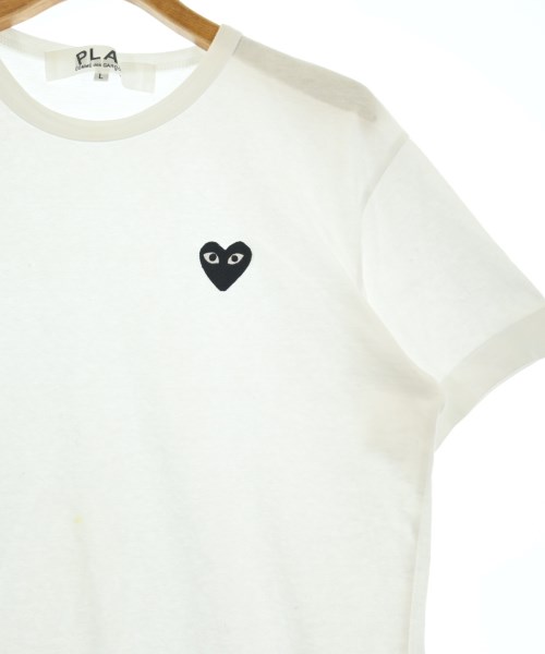 PLAY COMME des GARCONS（プレイコムデギャルソン）Tシャツ・カットソー 白 サイズ:L メンズ/2200726920066