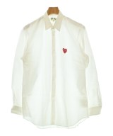 PLAY COMME des GARCONS（プレイコムデギャルソン）カジュアルシャツ 白 サイズ:L メンズ/2200722589038