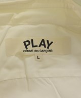 PLAY COMME des GARCONS（プレイコムデギャルソン）カジュアルシャツ 白 サイズ:L メンズ/2200722589038