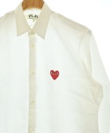 PLAY COMME des GARCONS（プレイコムデギャルソン）カジュアルシャツ 白 サイズ:L メンズ/2200722589038