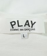 PLAY COMME des GARCONS（プレイコムデギャルソン）Tシャツ・カットソー 白 サイズ:L メンズ/2200727077035