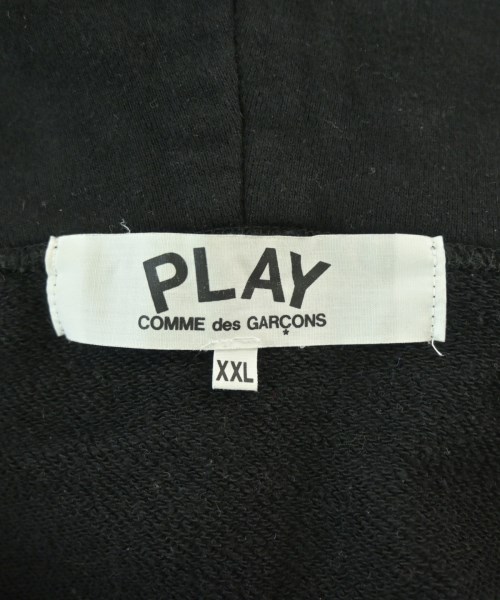 PLAY COMME des GARCONS（プレイコムデギャルソン）パーカー 黒 サイズ:XXL メンズ/2200727082183