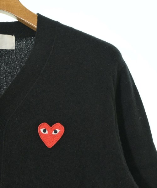 PLAY COMME des GARCONS（プレイコムデギャルソン）カーディガン 黒 サイズ:M メンズ/2200727094018