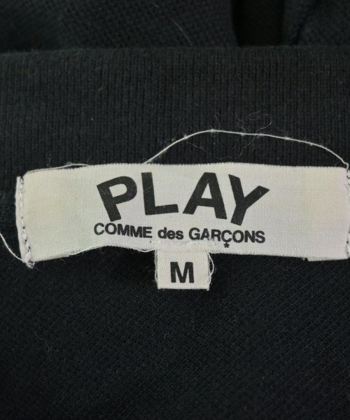 PLAY COMME des GARCONS（プレイコムデギャルソン）ポロシャツ 黒 サイズ:M レディース/2200727166067