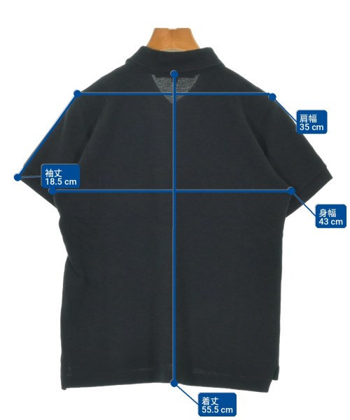 PLAY COMME des GARCONS（プレイコムデギャルソン）ポロシャツ 黒 サイズ:M レディース/2200727166067