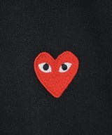 PLAY COMME des GARCONS（プレイコムデギャルソン）ポロシャツ 黒 サイズ:M レディース/2200727166067