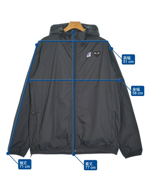 PLAY COMME des GARCONS（プレイコムデギャルソン）その他 黒 サイズ:XL メンズ/2200727281012