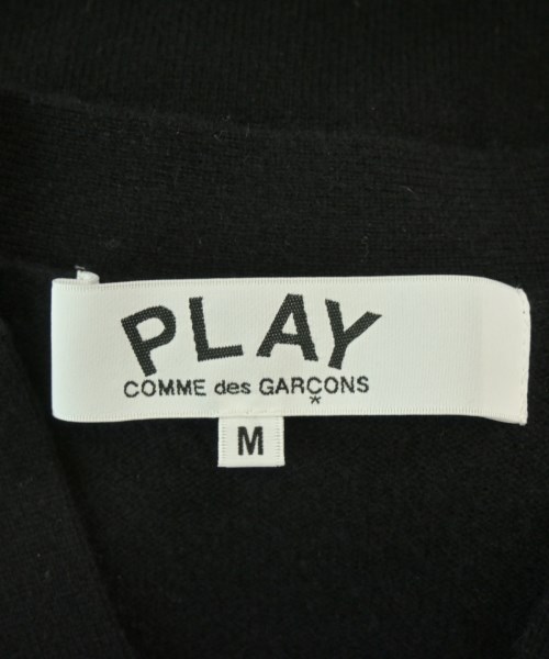 PLAY COMME des GARCONS（プレイコムデギャルソン）カーディガン 黒 サイズ:M メンズ/2200727306012