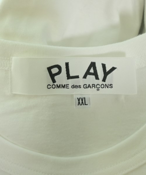 PLAY COMME des GARCONS（プレイコムデギャルソン）Tシャツ・カットソー 白 サイズ:XXL メンズ/2200726799037