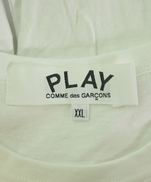 PLAY COMME des GARCONS（プレイコムデギャルソン）Tシャツ・カットソー 白 サイズ:XXL メンズ/2200726799044