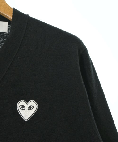 PLAY COMME des GARCONS（プレイコムデギャルソン）カーディガン 黒 サイズ:L メンズ/2200727660015