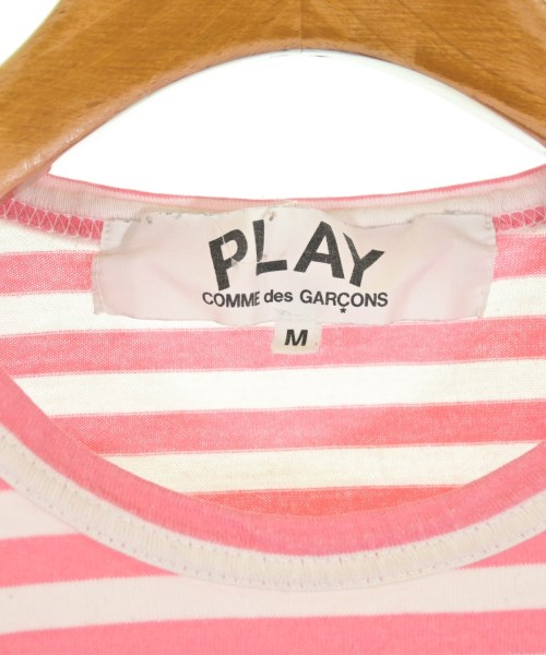 PLAY COMME des GARCONS（プレイコムデギャルソン）Tシャツ・カットソー ピンク サイズ:M レディース/2200728972018
