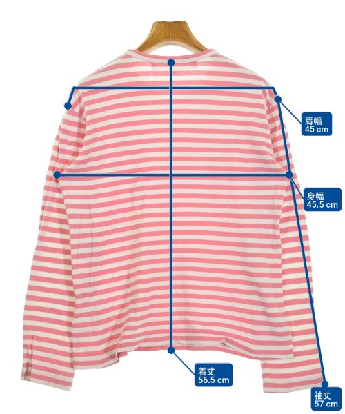 PLAY COMME des GARCONS（プレイコムデギャルソン）Tシャツ・カットソー ピンク サイズ:M レディース/2200728972018