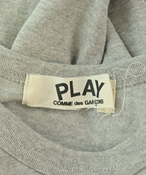 PLAY COMME des GARCONS（プレイコムデギャルソン）Tシャツ・カットソー グレー サイズ:S レディース/2200681640016
