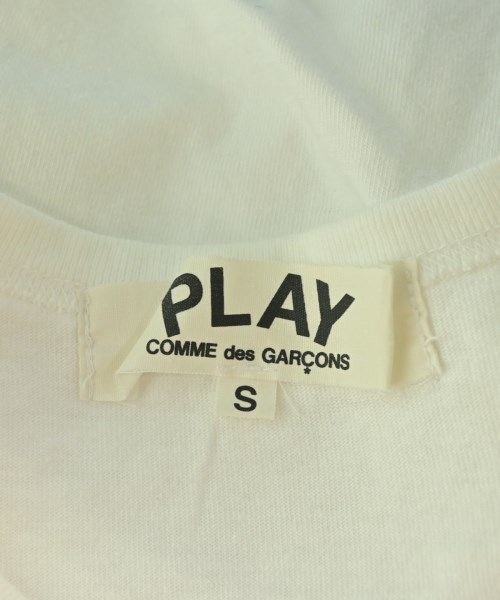 PLAY COMME des GARCONS（プレイコムデギャルソン）Tシャツ・カットソー 白 サイズ:S レディース/2200681640023