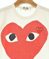 PLAY COMME des GARCONS（プレイコムデギャルソン）Tシャツ・カットソー 白 サイズ:S レディース/2200681640023