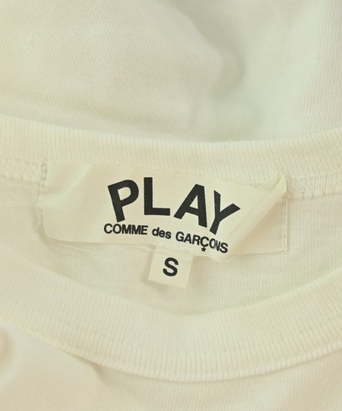 PLAY COMME des GARCONS（プレイコムデギャルソン）Tシャツ・カットソー 白 サイズ:S レディース/2200681640030