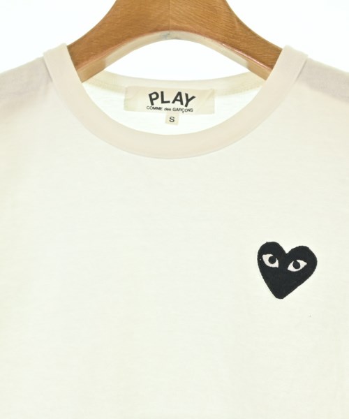 PLAY COMME des GARCONS（プレイコムデギャルソン）Tシャツ・カットソー 白 サイズ:S レディース/2200681640030