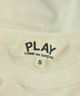 PLAY COMME des GARCONS（プレイコムデギャルソン）Tシャツ・カットソー 白 サイズ:S レディース/2200681640030