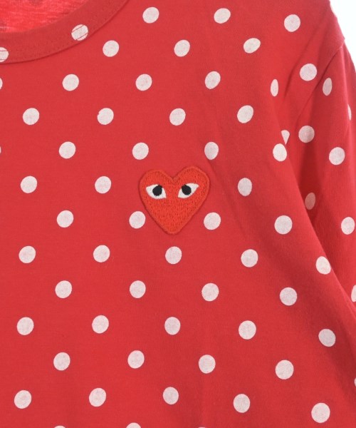 PLAY COMME des GARCONS（プレイコムデギャルソン）Tシャツ・カットソー 赤 サイズ:S レディース/2200676606065