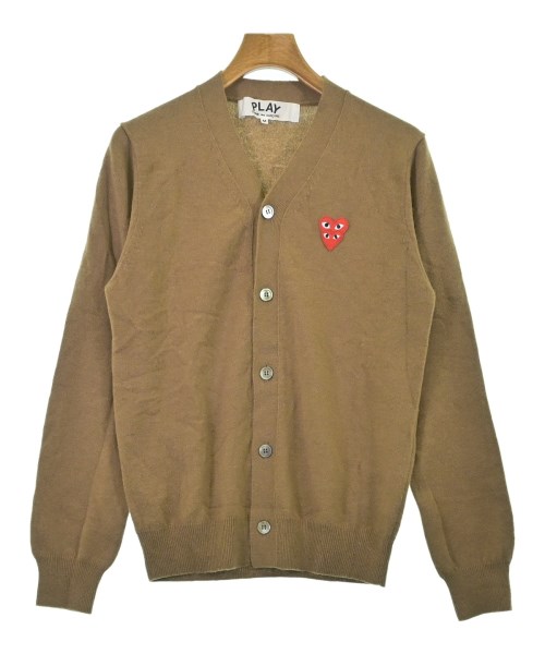 PLAY COMME des GARCONS(プレイコムデギャルソン)カーディガン ベージュ サイズ:M/2200683276039