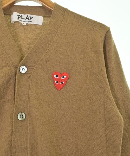 PLAY COMME des GARCONS（プレイコムデギャルソン）カーディガン ベージュ サイズ:M メンズ/2200683276039