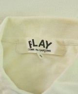PLAY COMME des GARCONS（プレイコムデギャルソン）ポロシャツ 白 サイズ:S メンズ/2200676702040