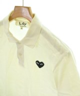 PLAY COMME des GARCONS（プレイコムデギャルソン）ポロシャツ 白 サイズ:S メンズ/2200676702040