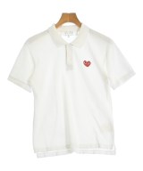 PLAY COMME des GARCONS（プレイコムデギャルソン）ポロシャツ 白 サイズ:M メンズ/2200683714043