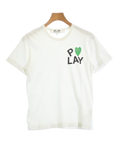 PLAY COMME des GARCONS(プレイコムデギャルソン)Tシャツ・カットソー 白 サイズ:S/2200683714074