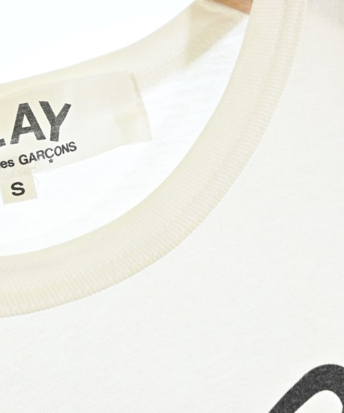 PLAY COMME des GARCONS（プレイコムデギャルソン）Tシャツ・カットソー 白 サイズ:S メンズ/2200683714074