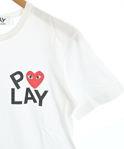 PLAY COMME des GARCONS（プレイコムデギャルソン）Tシャツ・カットソー 白 サイズ:S メンズ/2200683714081