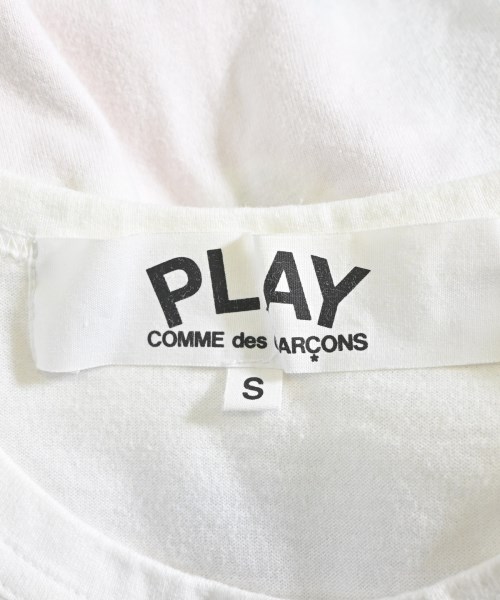 PLAY COMME des GARCONS（プレイコムデギャルソン）Tシャツ・カットソー 白 サイズ:S メンズ/2200683714104