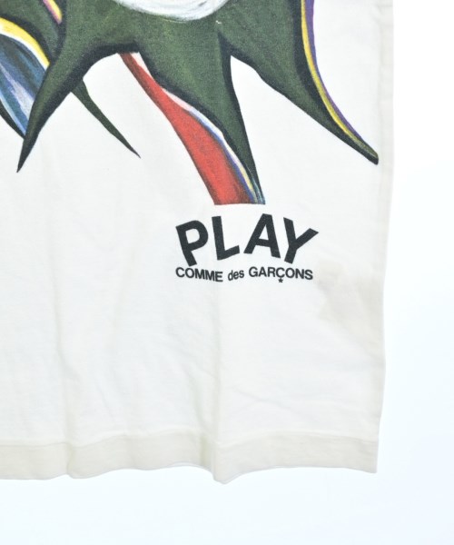 PLAY COMME des GARCONS（プレイコムデギャルソン）Tシャツ・カットソー 白 サイズ:S メンズ/2200683714104