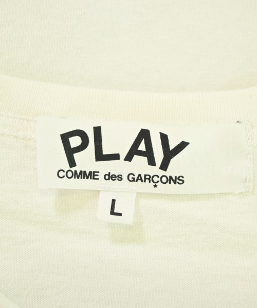 PLAY COMME des GARCONS（プレイコムデギャルソン）Tシャツ・カットソー 白 サイズ:L レディース/2200683942156