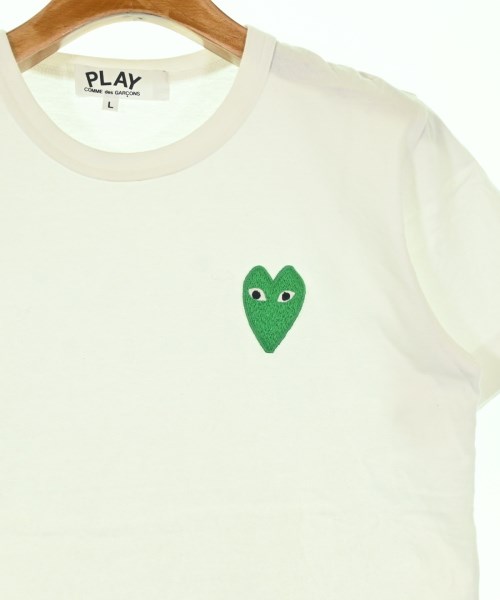 PLAY COMME des GARCONS（プレイコムデギャルソン）Tシャツ・カットソー 白 サイズ:L レディース/2200683942156