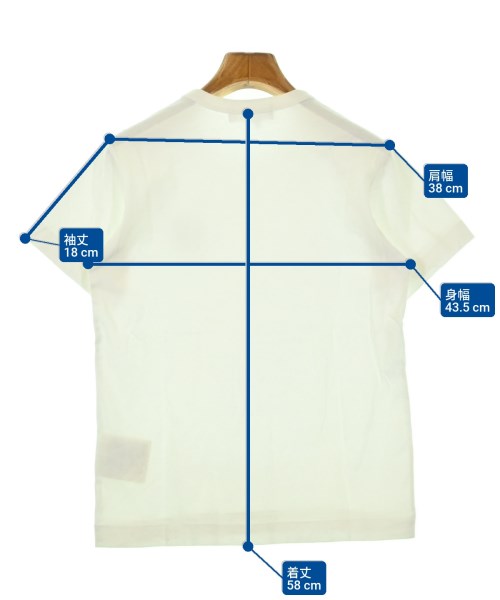 PLAY COMME des GARCONS（プレイコムデギャルソン）Tシャツ・カットソー 白 サイズ:L レディース/2200683942156
