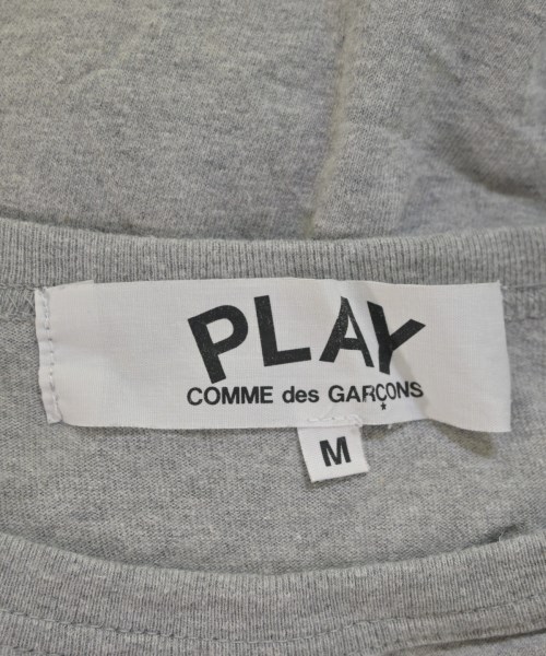 PLAY COMME des GARCONS（プレイコムデギャルソン）Tシャツ・カットソー グレー サイズ:M レディース/2200672177071